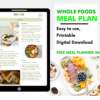 Unlock the power of nutrient-dense eating with our exclusive Whole Foods 7-Day Meal Plan, carefully crafted to fuel your body and mind. This meal plan isn’t just a guide—it’s my Whole Foods recommendation, backed by science to provide essential micronutrients in each daily choice, helping you build a sustainable, healthy lifestyle.