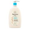 Aveeno Baby Daily Moisture Gentle Bath Wash & Shampoo with Natural Oat Extract, Hypoallergenic, Tear-Free & Paraben-Free Formula For Sensitive Hair & Skin, Lightly Scented, 33 fl. oz by nugala - Image 2