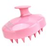 Soft Silicone Hair Scalp Massager Shampoo Brush for Wet Dry Oily Curly Straight Thick Thin Rough Long Short Natural Men Women Kids Pets Hair Care Tools（Pink by nugala - Image 2