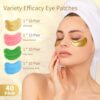 Underneath Eye Patches, 40 Pairs Eye Masks for Darkish Circles, Puffy Eyes, Undereye Baggage,Wrinkles,Eye Masks Patches with 24K Gold, Hyaluronic Acid,Rose & Aloe Vera, Eye Remedy Pores and skin Look after Males & Girls Reward by nugala - Image 3