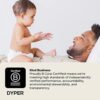 DYPER Baby Diapers Size 1 | Honest Ingredients | Cloth Alternative | Day & Overnight | Made with Plant-Based* Materials | Hypoallergenic by nugala - Image 5