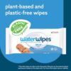 WaterWipes Plastic-Free Original Baby Wipes, 99.9% Water Based Wipes, Unscented & Hypoallergenic for Sensitive Skin, 60 Count (Pack of 12), Packaging May Vary by nugala - Image 6