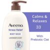 Aveeno Stress Relief Body Wash with Soothing Oat for Sensitive Skin, Lavender Body Wash to help you feel Calm and Relaxed, Sulfate-Free, 33 FL OZ by nugala - Image 3