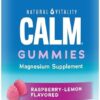 Natural Vitality Calm, Magnesium Citrate Supplement, Stress Relief Gummies, Supports a Healthy Response to Stress, Gluten Free, Vegan, Raspberry Lemon, 240 Gummies (Packaging May Vary) by nugala - Image 2