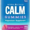 Natural Vitality Calm, Magnesium Citrate Supplement, Stress Relief Gummies, Supports a Healthy Response to Stress, Gluten Free, Vegan, Raspberry Lemon, 240 Gummies (Packaging May Vary) by nugala - Image 9