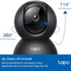 Tapo by TP-Hyperlink Pan/Tilt Safety Digicam for Child Monitor, Pet Digicam w/Movement Detection, 1080P, 2-Means Audio, Evening Imaginative and prescient, Cloud & SD Card Storage, Works with Alexa & Google Residence, Black (Tapo C201) by nugala - Image 5