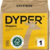 DYPER Baby Diapers Size 1 | Honest Ingredients | Cloth Alternative | Day & Overnight | Made with Plant-Based* Materials | Hypoallergenic by nugala - Image 2