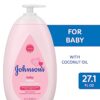 Johnson's Moisturizing Delicate Pink Child Lotion with Coconut Oil for Delicate Child Pores and skin, Paraben-, Phthalate- & Dye-Free, Hypoallergenic & Dermatologist-Examined, Child Pores and skin Care, 27.1 Fl. Oz by nugala - Image 3