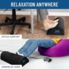 Foot Rest for Under Desk at Work - Memory Foam Office Foot Stool & Under Desk Footrest Leg Elevation Pillow for Gaming & Home Office, Supports Posture by nugala - Image 9