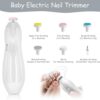 Child Grooming Equipment, Transportable Child Security Care Set with Hair Brush Comb Nail Clipper Nasal Aspirator and many others for Nursery New child Toddler Woman Boys Preserve Clear (17 in 1 White) by nugala - Image 4