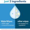 WaterWipes Plastic-Free Original Baby Wipes, 99.9% Water Based Wipes, Unscented & Hypoallergenic for Sensitive Skin, 60 Count (Pack of 12), Packaging May Vary by nugala - Image 4