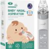 GROWNSY Nasal Aspirator for Child, Child Nostril Sucker Professional with 3 Mushy Silicone Suggestions, Adjustable Suction, Electrical Nostril Suction for Child, Constructed-in Music & Gentle Soothing by nugala - Image 2