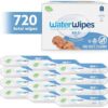 WaterWipes Plastic-Free Original Baby Wipes, 99.9% Water Based Wipes, Unscented & Hypoallergenic for Sensitive Skin, 60 Count (Pack of 12), Packaging May Vary by nugala - Image 3