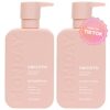 MONDAY HAIRCARE Clean Shampoo + Conditioner Lavatory Set (2 Pack) 12oz Every for Frizzy, Coarse, and Curly Hair, Constituted of Coconut Oil, Shea Butter, & Vitamin E, 100% Recyclable Bottles, Pink by nugala - Image 2