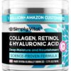 SimplyVital Collagen, Retinol & Hyaluronic Acid Cream - Anti-Aging Face Moisturizer for Face, Neck & Décolleté - Made in USA, Daily Moisturizer Face Cream - 1.7 fl.oz. by nugala - Image 2