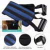 YHK 32 inch Padded Bed Transfer Nursing Sling for Patient, Elderly Safety Lifting Aids, Anti Slip Handle, Elderly Back Lift Mobility Belt, Used for Home Health Transfer Sling(Dark Blue) by nugala - Image 6