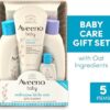 Aveeno Child Welcome Little One Present Basket, Child Skincare Set with Nourishing Child Physique Wash & Shampoo, Calming Bathtub Wash, All Over Child Wipes, & Day by day Moisturizing Lotion, 5 Objects by nugala - Image 3