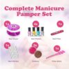 Kids Spa Day Kit for Girls - 42+ Piece Set with Waterfall Foot Spa - Perfect Spa Kit for Girls Ages 5+, Fun Pedicure and Party Supplies, Ideal for Girls Ages 6 7 8 9 10-12, Christmas Gifts For Girls by nugala - Image 4