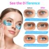 Underneath Eye Masks - Christmas Items for Girls, Christmas Items for Mother - Pores and skin Care Cut back Darkish Circles, Puffy Eyes, Undereye Baggage, Wrinkles - Gel Underneath Eye Patches (24 Pairs) by nugala - Image 3