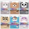 Epielle Animal Character Sheet Masks | Korean Spa Masks for All Pores and skin Sorts | Children Face Masks, Spa Presents, Children' Birthday Occasion, Women' Evening, Skincare Occasion | Assorted 6 Pack | Korean Skincare by nugala - Image 2