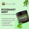 Sunny Isle Rosemary Mint Hair and Strong Roots Butter 2oz | Infused with Biotin & Jamaican Black Castor Oil | Strengthen and Nourish Hair | Dry Scalp, Split Ends by nugala - Image 8