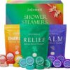 Bathe Steamers Aromatherapy - 18 Pack Bathe Bombs Birthday Presents for Girls, Natural Important Oils, Self Care, Stocking Stuffers for Adults, Christmas Presents for Girls, Males, Mother by nugala - Image 2