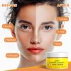 Vitamin C and Turmeric Face Scrub Cream Organics Microdermabrasion Facial Scrub Exfoliating Clears Blackheads Enhance Darkish Spot Pimples with Strawberry Extract Exfoliator by nugala - Image 5