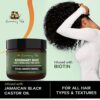 Sunny Isle Rosemary Mint Hair and Strong Roots Butter 2oz | Infused with Biotin & Jamaican Black Castor Oil | Strengthen and Nourish Hair | Dry Scalp, Split Ends by nugala - Image 3