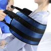 YHK 32 inch Padded Bed Transfer Nursing Sling for Patient, Elderly Safety Lifting Aids, Anti Slip Handle, Elderly Back Lift Mobility Belt, Used for Home Health Transfer Sling(Dark Blue) by nugala - Image 2