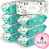 Amazon Brand - Mama Bear Gentle Fragrance Free Baby Wipes, Hypoallergenic, Sensitive Skin, Unscented, 800 Count (8 Packs of 100) by nugala - Image 8