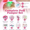 Kids Spa Day Kit for Girls - 42+ Piece Set with Waterfall Foot Spa - Perfect Spa Kit for Girls Ages 5+, Fun Pedicure and Party Supplies, Ideal for Girls Ages 6 7 8 9 10-12, Christmas Gifts For Girls by nugala - Image 5