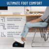 Foot Rest for Under Desk at Work - Memory Foam Office Foot Stool & Under Desk Footrest Leg Elevation Pillow for Gaming & Home Office, Supports Posture by nugala - Image 3