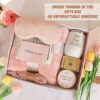 Birthday Gifts for Women, Self Care Gifts for Women, Gifts for Mom, Get Well Soon Care Package with Luxury Flannel Blanket, Christmas Relaxing Spa Box Idea for Mom Her Best Friends Sister by nugala - Image 3