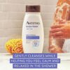 Aveeno Stress Relief Body Wash with Soothing Oat for Sensitive Skin, Lavender Body Wash to help you feel Calm and Relaxed, Sulfate-Free, 33 FL OZ by nugala - Image 4