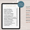 Faith-Focused Devotional Journal: Prayer List, Reflections, and Time with God