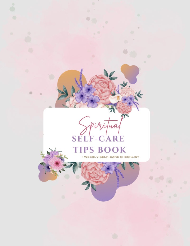 Spiritual Self-Care Guidebook with Tips and Daily Checklist