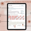 Vision Progress Tracker: Ultimate Goal Planner & Progress Tracker for Wealth, Health, Relationships, Family, and Career Success