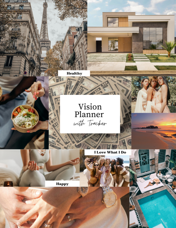 Vision Progress Tracker: Ultimate Goal Planner & Progress Tracker for Wealth, Health, Relationships, Family, and Career Success