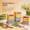 Yogi Tea Honey Lavender Stress Relief Tea - 16 Tea Bags per Pack (4 Packs) - Organic Chamomile Lavender Tea - Includes Lemon Balm, Lemongrass, Spearmint Leaf, Peppermint Leaf, Honey Flavor & More by nugala - Image 6