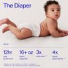 Coterie Baby Diapers + Wipes Baby Kit, Size 2 (186 Count) + 12 Wipe Packs (672 Wipes) Made with Plant Derived Fibers, Hypoallergenic, Designed for Sensitive Skin, Clean Ingredients by nugala - Image 4