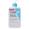 CeraVe Renewing Salicylic Acid Cleanser, Formulated With Hyaluronic Acid, Niacinamide, & Ceramides, Gentle BHA Exfoliating Face Wash Smooths & Softens Skin, Non Comedogenic & Fragrance Free, 16 Ounce by nugala - Image 2