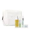 OSEA Bestsellers Discovery Skincare Set - 4-piece Skin Care Set - Vegan Leather Pouch, Body Oil, Face Cleanser, Water Cream, & Hyaluronic Acid Serum - Clean Beauty Travel Set - Ideal for Beauty Gifts by nugala - Image 2