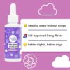 Wink Well Kids Liquid Melatonin Drops- Natural Baby Sleep Drops for Infants- Toddler Sleep Aid with 1mg Per Serving of Liquid Melatonin for Kids- Non-Addictive Children's Liquid Melatonin- 2 Oz by nugala - Image 9