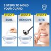 Mouth Guard for Grinding Teeth at Night: Dental Guard for Sleeping at Night - Nighttime Protection for Teeth with 12 Cleaning Tablets by nugala - Image 5