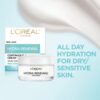 L'Oreal Paris Skincare Hydra-Renewal Face Moisturizer with Pro-Vitamin B5 for Dry Sensitive Skin, All-Day Hydration, 1.7 Oz by nugala - Image 4