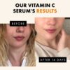 Vitamin C Face Serum - Dark Spot Remover Facial Serum, Vit C Serum with Hyaluronic Acid, Ferulic Acid, & Vit E - Anti Aging and Skin Brightening Serum, Pure Vitamin C Serum Skin Care 30 ml by nugala - Image 5