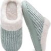 YALOX Slippers for Womens Warm Memory Foam Anti-Slip House Shoes Comfortable Cotton Slippers Home Bedroom Shoes Indoor & Outdoor by nugala - Image 2