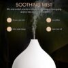 SALKING Essential Oil Diffuser, 100ml Small Aromatherapy Diffuser with Auto Shut-Off Function, Ultrasonic Diffusers for Essential Oils, Cool Mist Humidifier with Warm White Lights, for Office Home by nugala - Image 4