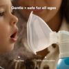 Frida Baby NoseFrida Saline Mist Nasal Inhaler & Mask, Nasal Decongestant Spray for Congestion Relief & Allergy Relief for Babies + Toddlers, Nasal Saline Spray to Soothe Stuffy Nose & Sore Throat by nugala - Image 7