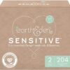 Earth & Eden Sensitive | Eco-Conscious & Hypoallergenic Diapers | Size 2 | 204 Count by nugala - Image 2